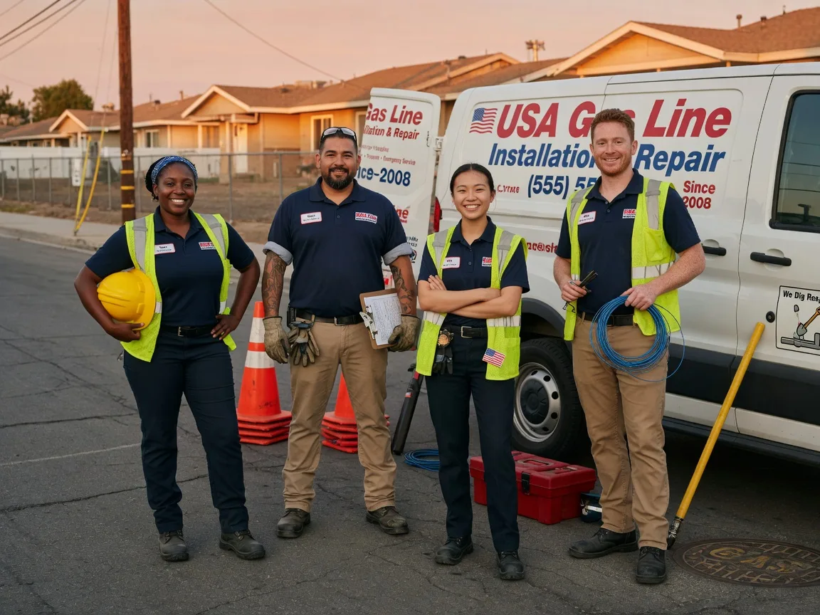 Gas Line Installation company in Goliad, TX